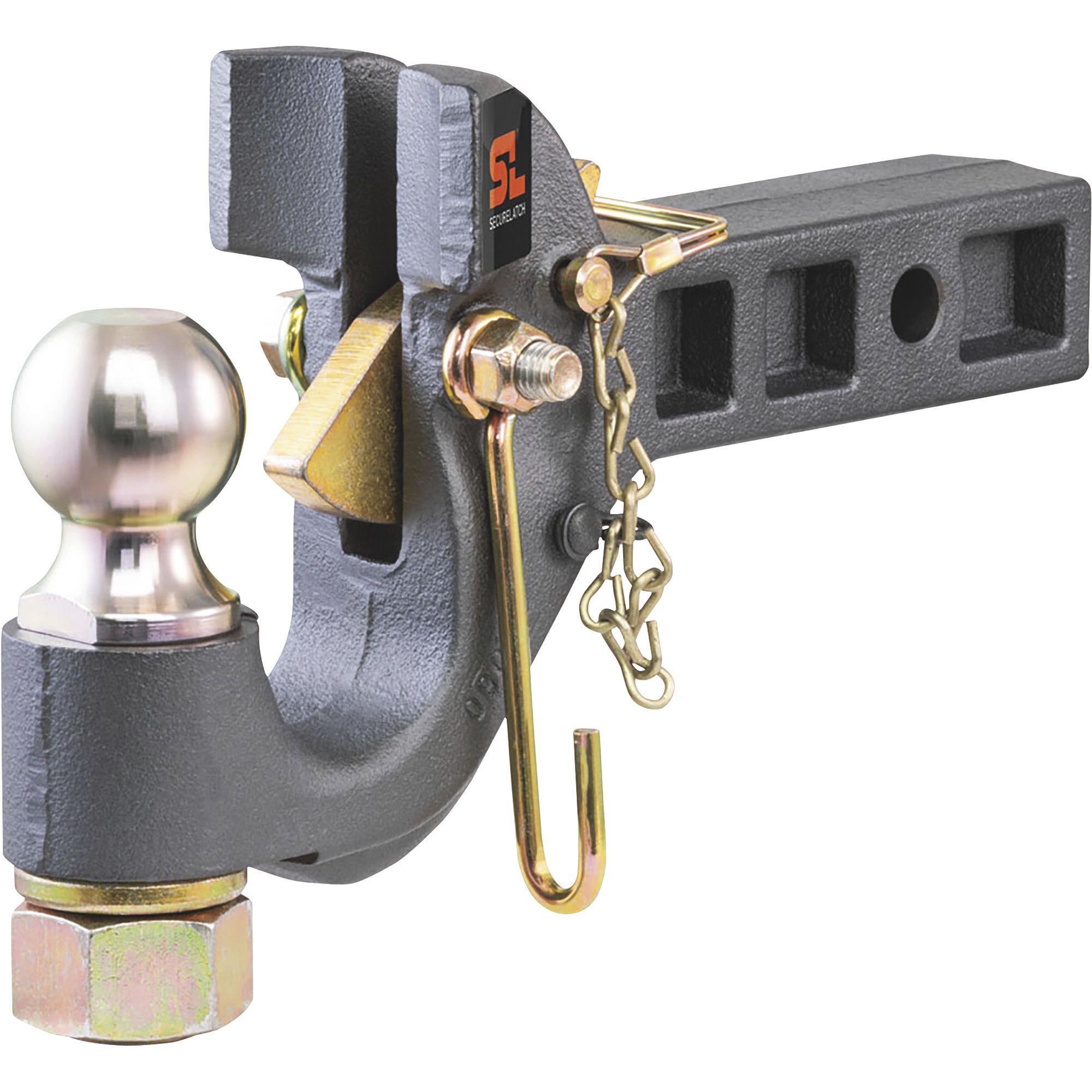 Curt SecureLatch 7-Ton Ball and Pintle Hook Combination, Model# 48407